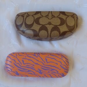 Coach eyeglasses hard case and Thalia eyeglasses hard case